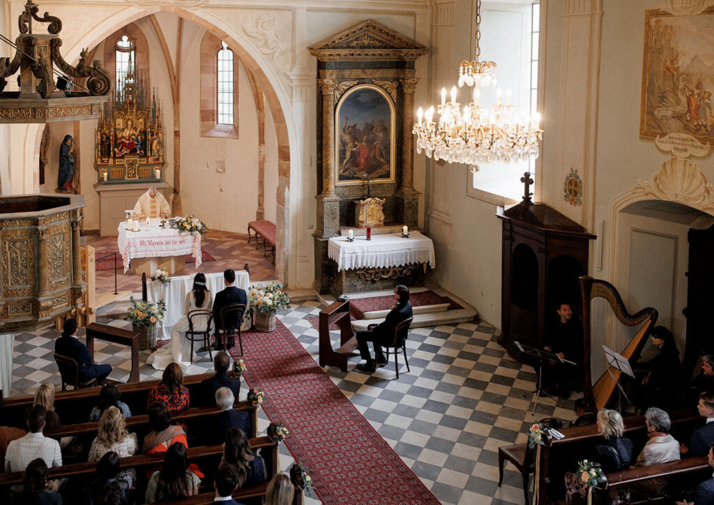 Matrimonio nella chiesa di San Valentino a Merano