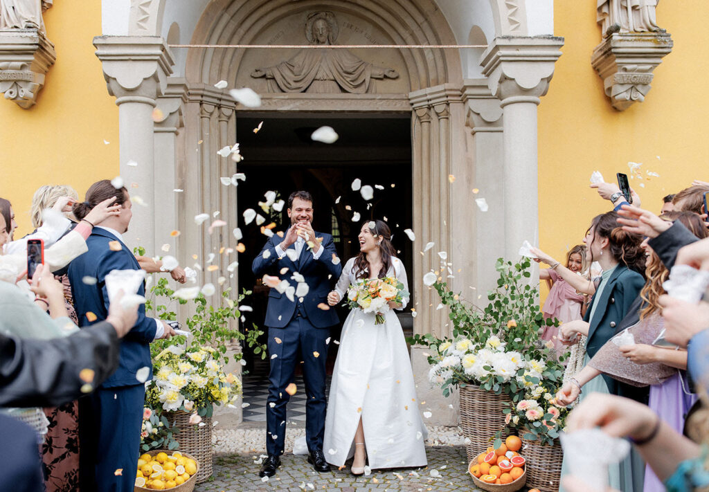 Decorazioni floreali per il Matrimonio nella chiesa di San Valentino a Merano